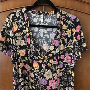 Spell Gypsy Sayulita Sort Sleeve Shirt S